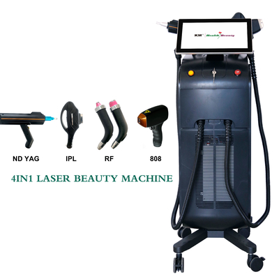 1000W 1200W 1600W ট্রিপল ওয়েভ ডায়োড লেজার চুল অপসারণ সরঞ্জাম প্ল্যাটিনাম টাইটানিয়াম লেজার চুল অপসারণ