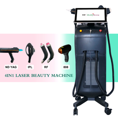 1000W 1200W 1600W ট্রিপল ওয়েভ ডায়োড লেজার চুল অপসারণ সরঞ্জাম প্ল্যাটিনাম টাইটানিয়াম লেজার চুল অপসারণ