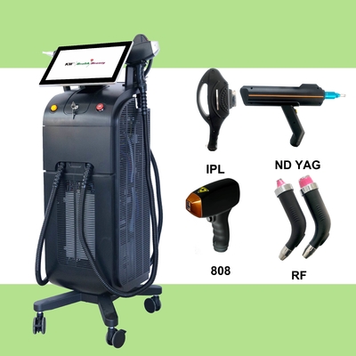 1000W 1200W 1600W ট্রিপল ওয়েভ ডায়োড লেজার চুল অপসারণ সরঞ্জাম প্ল্যাটিনাম টাইটানিয়াম লেজার চুল অপসারণ