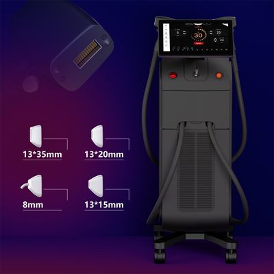 কার্যকর ফলাফলের জন্য ধ্রুবক শক্তি আউটপুট এবং অভিন্ন স্পট আকার প্রদানকারী এর্গোনমিক ডায়োড লেজার চুল অপসারণ ডিভাইস