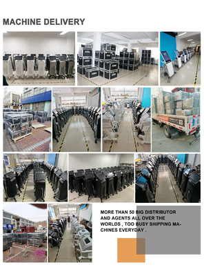 1600W পাওয়ার সাপ্লাই 808nm ডায়োড লেজার এক্সএল স্টেশনারি স্টাইলের জন্য চুল অপসারণ ইপ্লিএটর