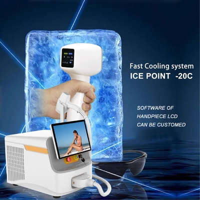 3 তরঙ্গদৈর্ঘ্য 808nm 755nm 1064nm আইস টাইটানিয়াম সহ ডায়োড লেজার চুল অপসারণ ডিভাইস