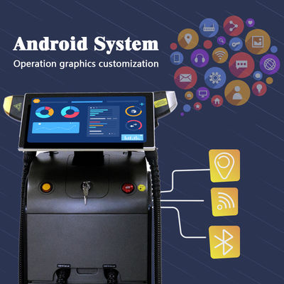 হালকা ওজনযুক্ত ডায়োড লেজার চুল অপসারণ ডিভাইস দ্রুত শীতল প্রযুক্তি সরবরাহ করে পদ্ধতির সময় অস্বস্তি হ্রাস করে