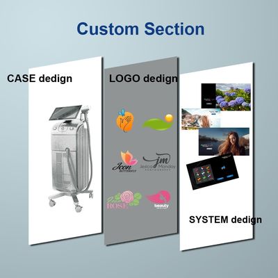 হালকা ওজনযুক্ত ডায়োড লেজার চুল অপসারণ ডিভাইস দ্রুত শীতল প্রযুক্তি সরবরাহ করে পদ্ধতির সময় অস্বস্তি হ্রাস করে