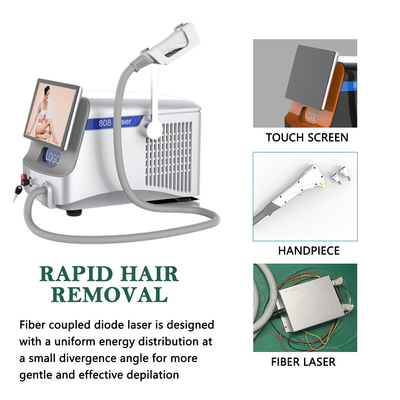 বাণিজ্যিক ফাইবার লেজার চুল অপসারণ মেশিন 500W 600W 800W 1000W 1200W বিকল্প