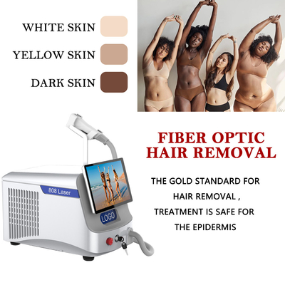 OEM ODM ফাইবার কপলড ডায়োড লেজার হেয়ার অপসারণ মেশিন 808nm তরঙ্গদৈর্ঘ্য