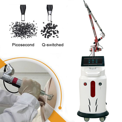3500W পিকোসেকেন্ড লেজার মেশিন 500ps-900ps ত্বক সাদা করার জন্য পালস প্রস্থ