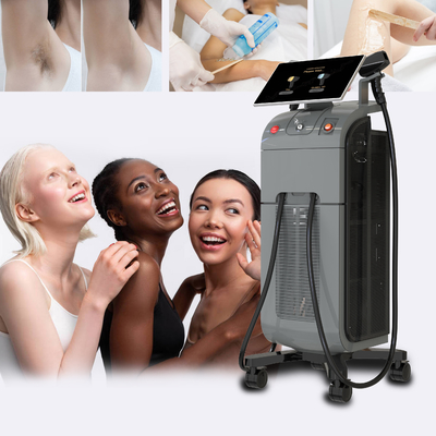2025 Diode Laser Ice 3 Wavelength 755nm Laser Hair Removal 4 Wavelength Ice Painless Diode Laser with CE ISO TUV